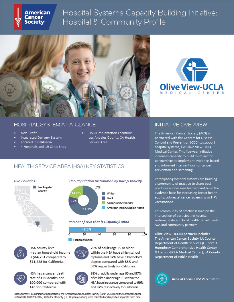 Olive View UCLA Medical Center - Hospital Systems Capacity Building ...