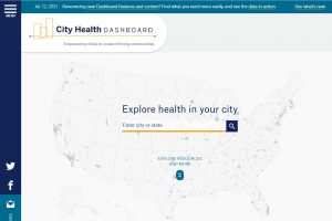 City Health Dashboard Page